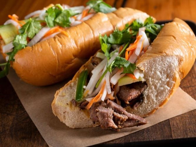 Beef Fajita Sandwich