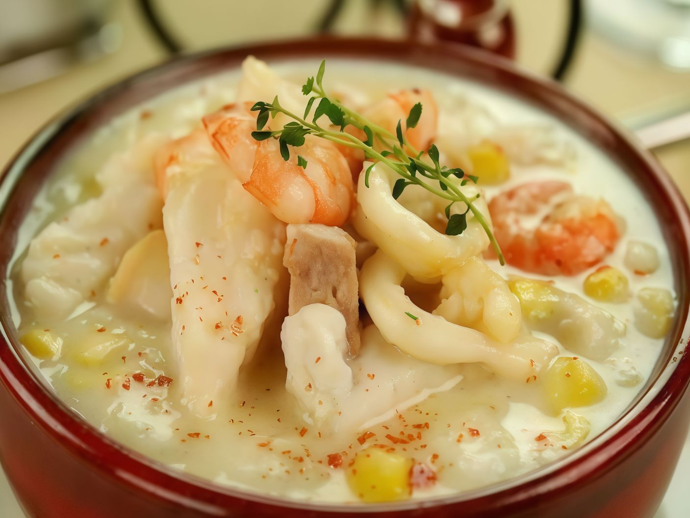 Local Cuttlefish Tagine with White Sauce