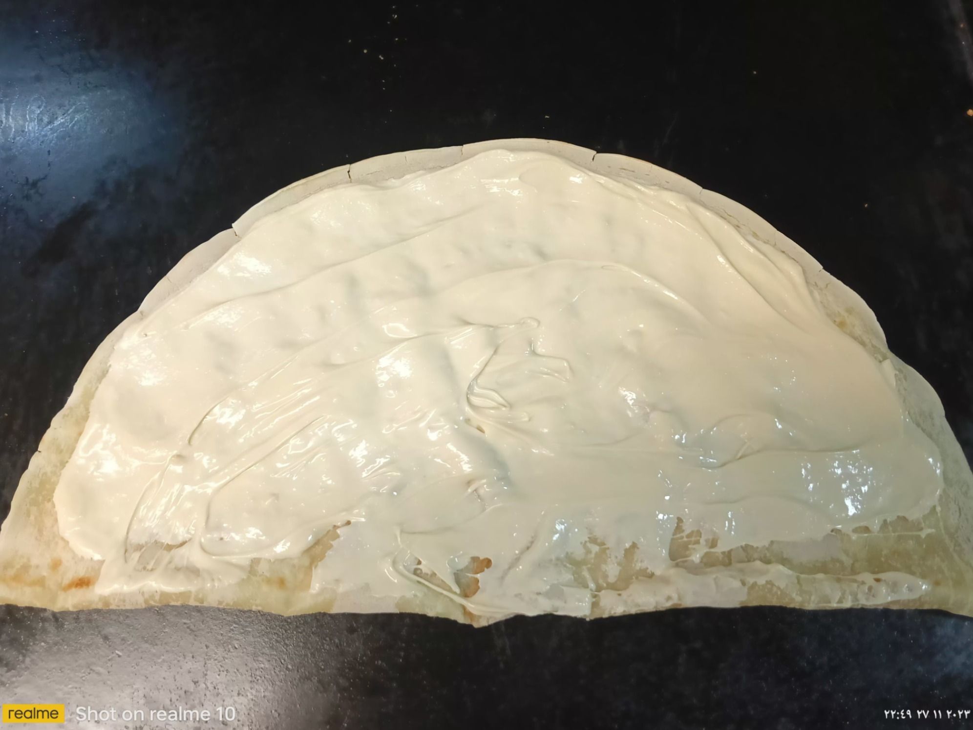 White Chocolate Crepe
