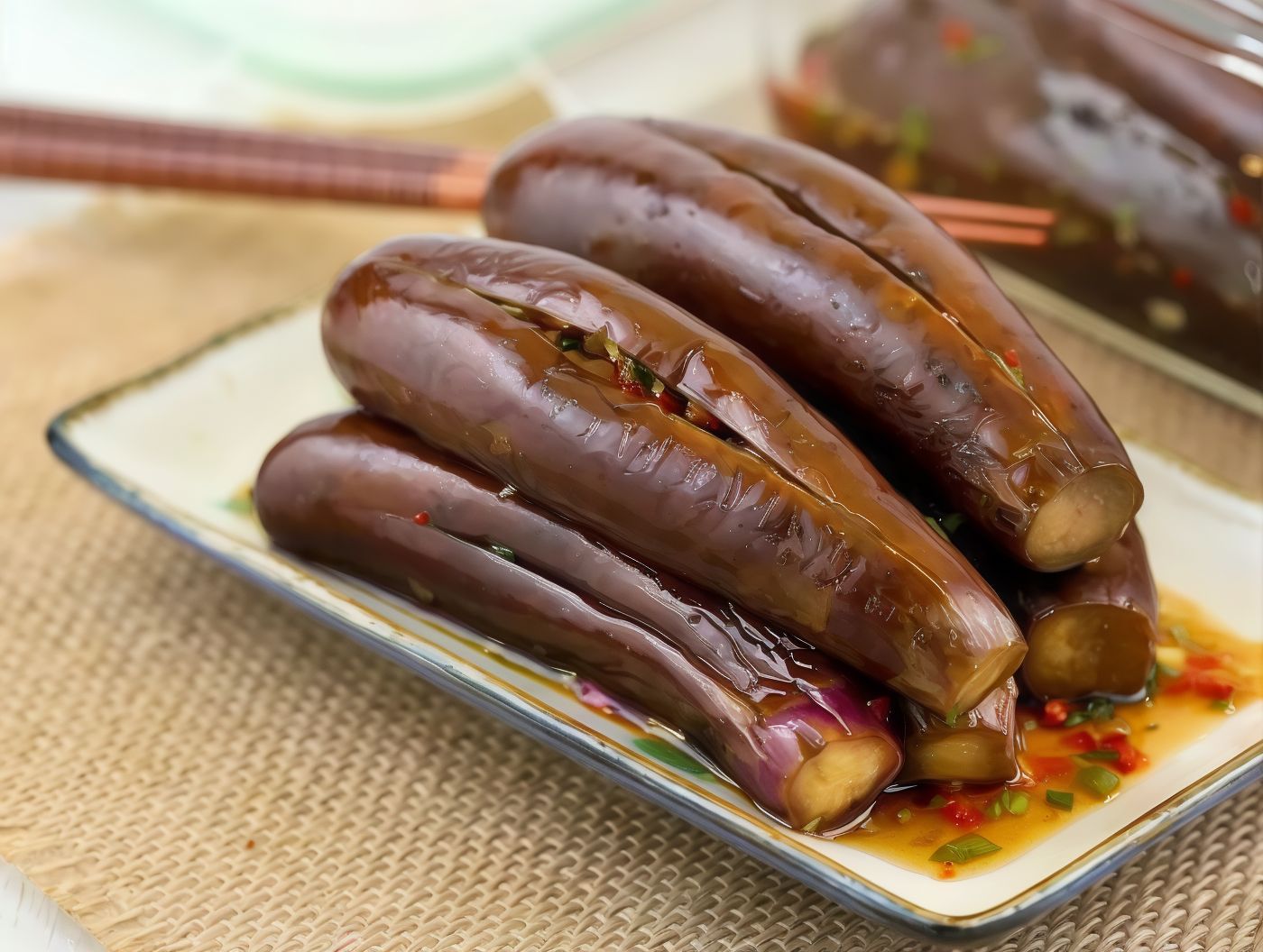 Pickled Eggplant