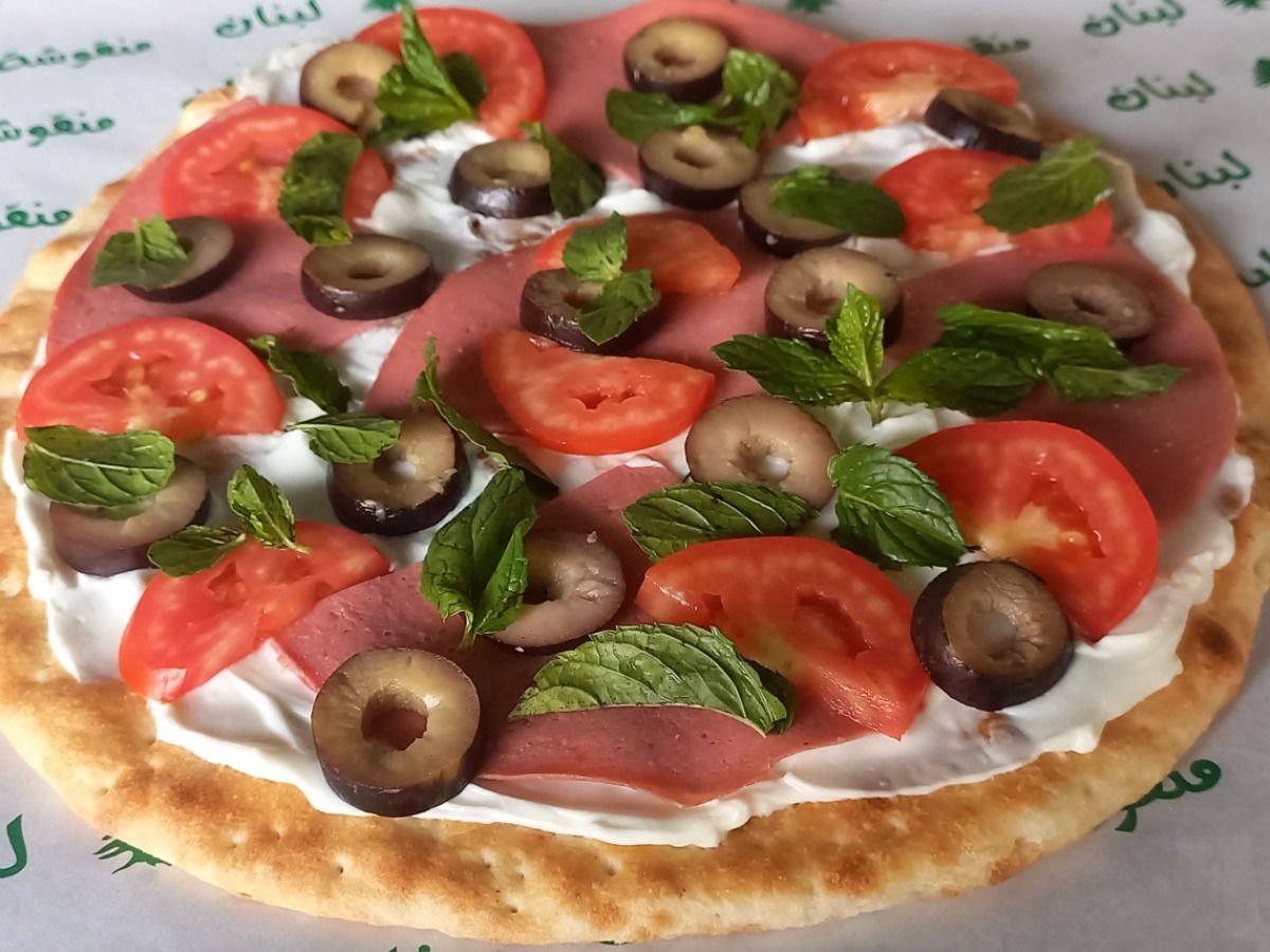 Labneh with Vegetables and Thyme
