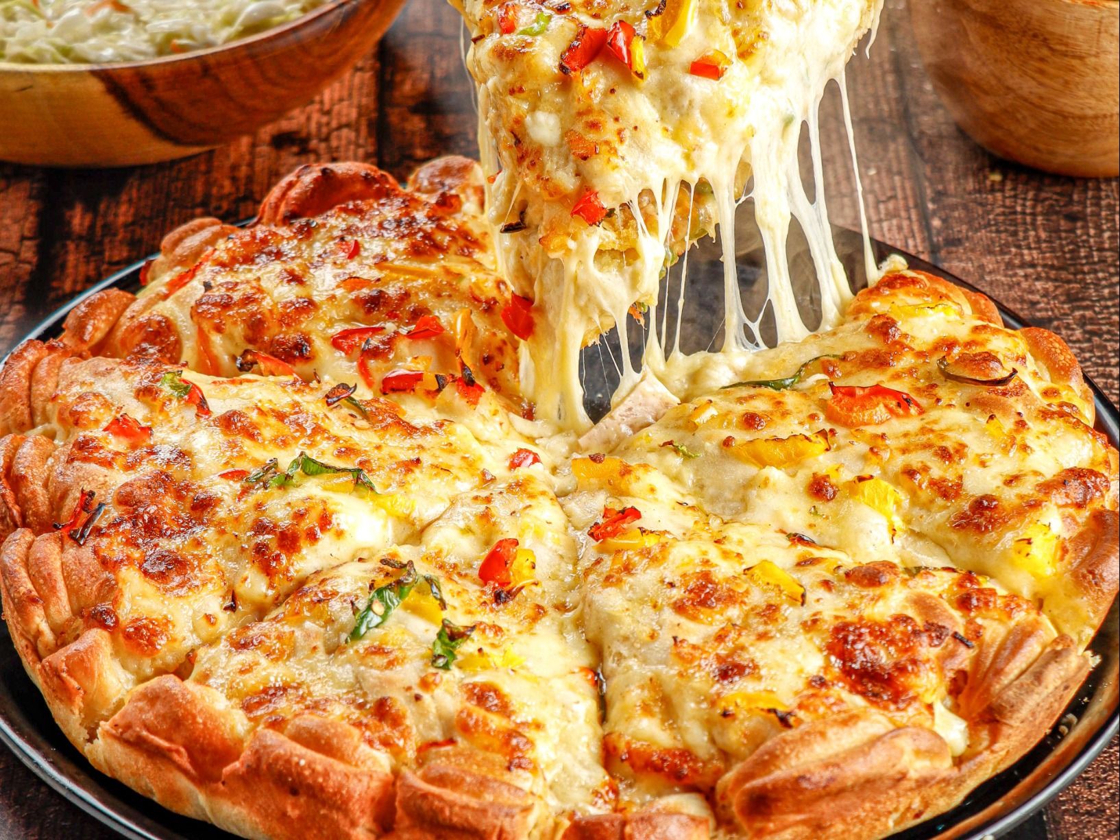 Chicken Pizza Tart