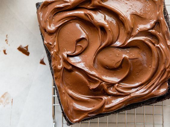 Brownies * Kinder Cream Souce