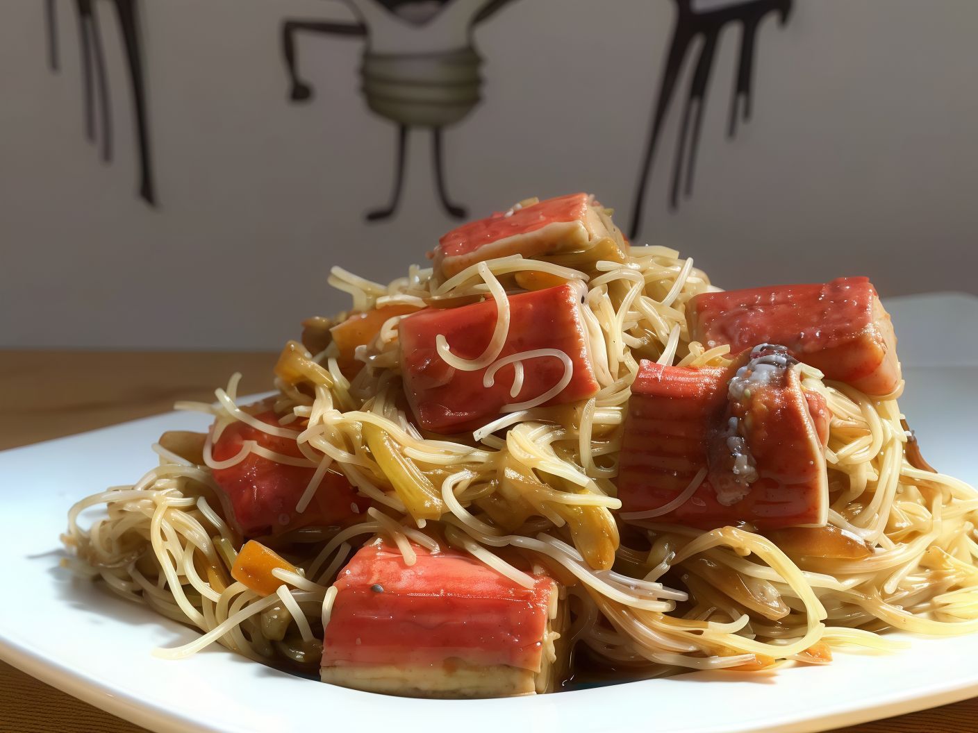 Noodles crab