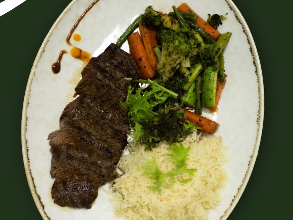 Teriyaki steak