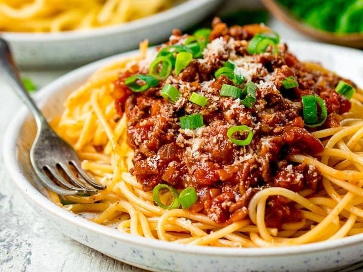 Spaghetti bolognese