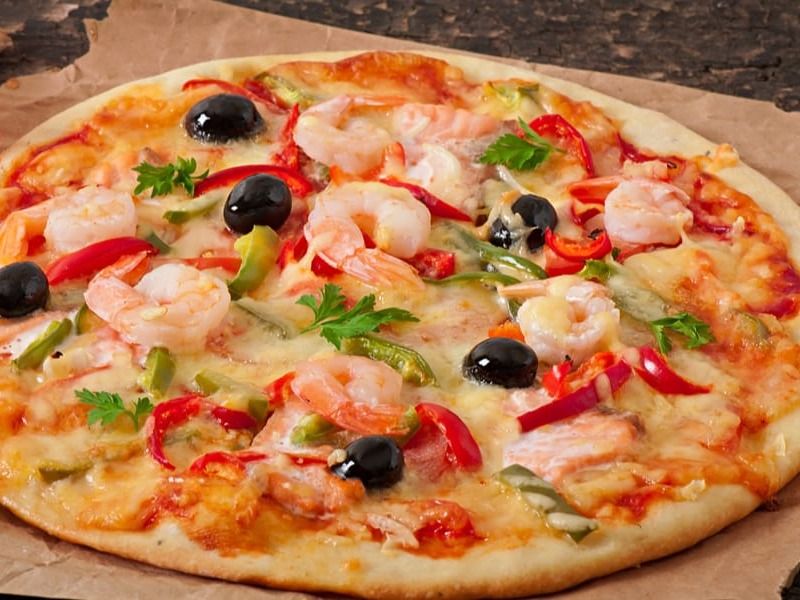sea food pizza