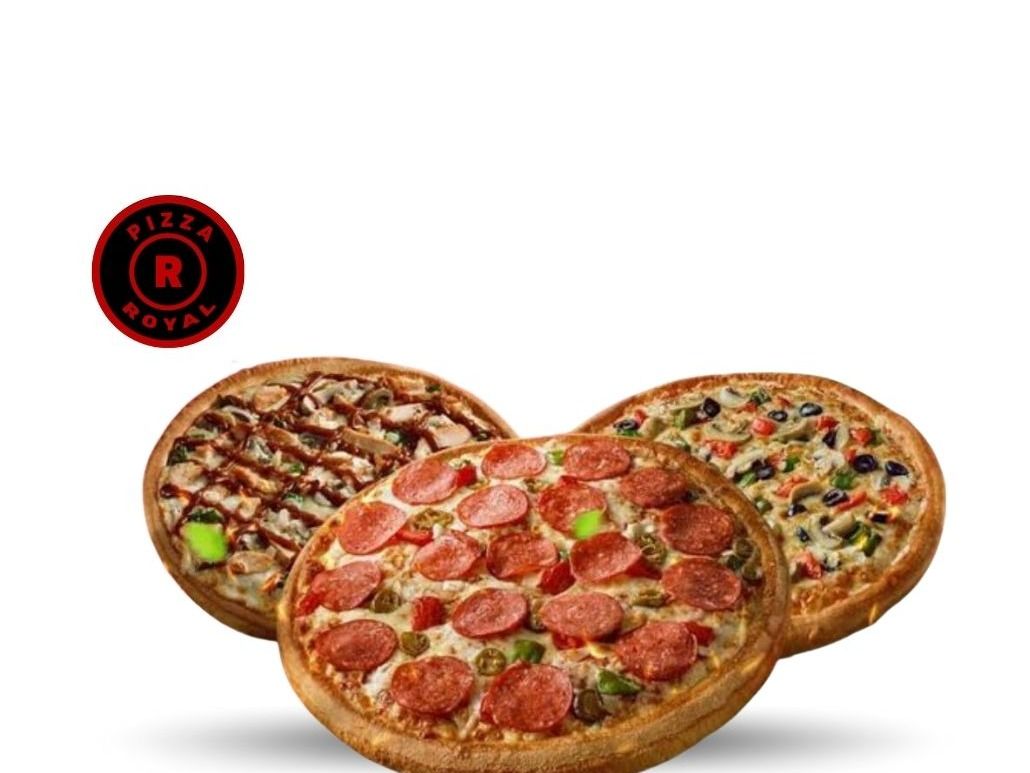 Triple Medium Offer 3 Different Pizzas