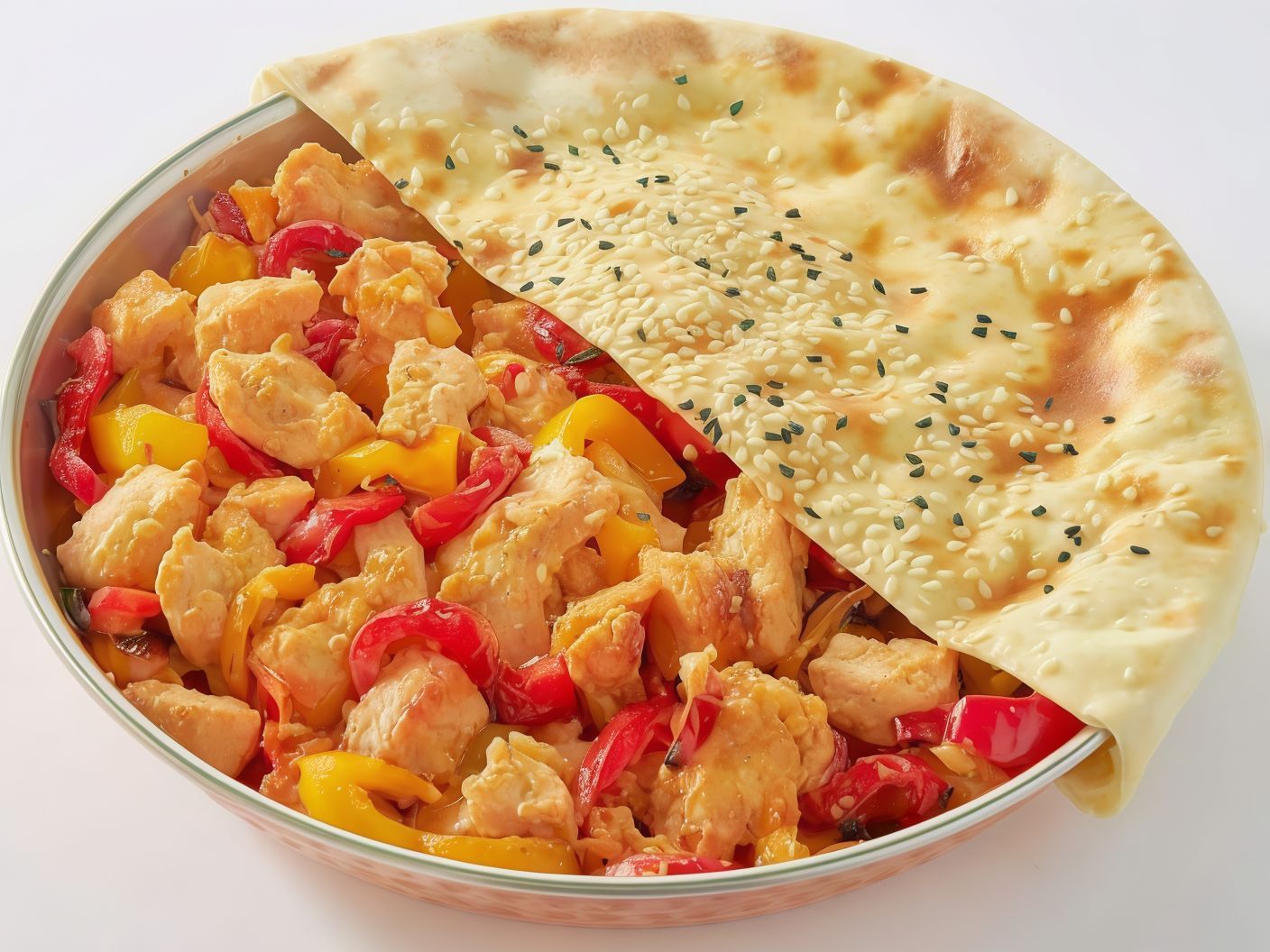 Shish Tawook Casserole With Vegetables