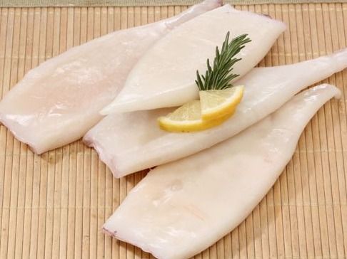 Fresh Raw Calamari