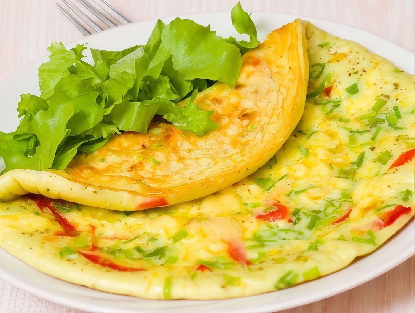 Omelette Eggs Plate