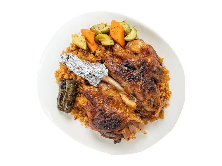 Grilled lamb shoulder kilo
