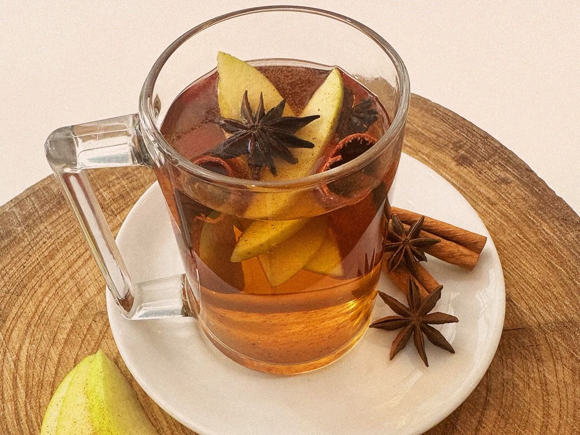 Iced Caramel Apple Cider
