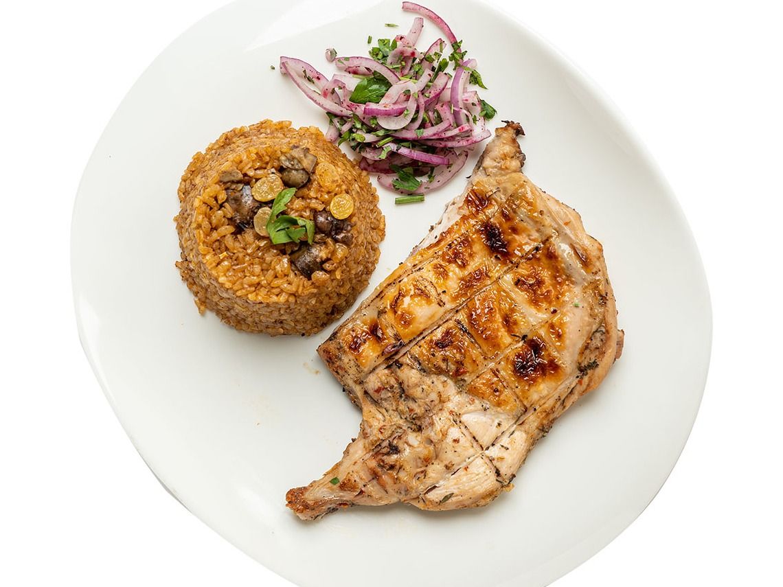 Quarter Grilled Chicken Meal
