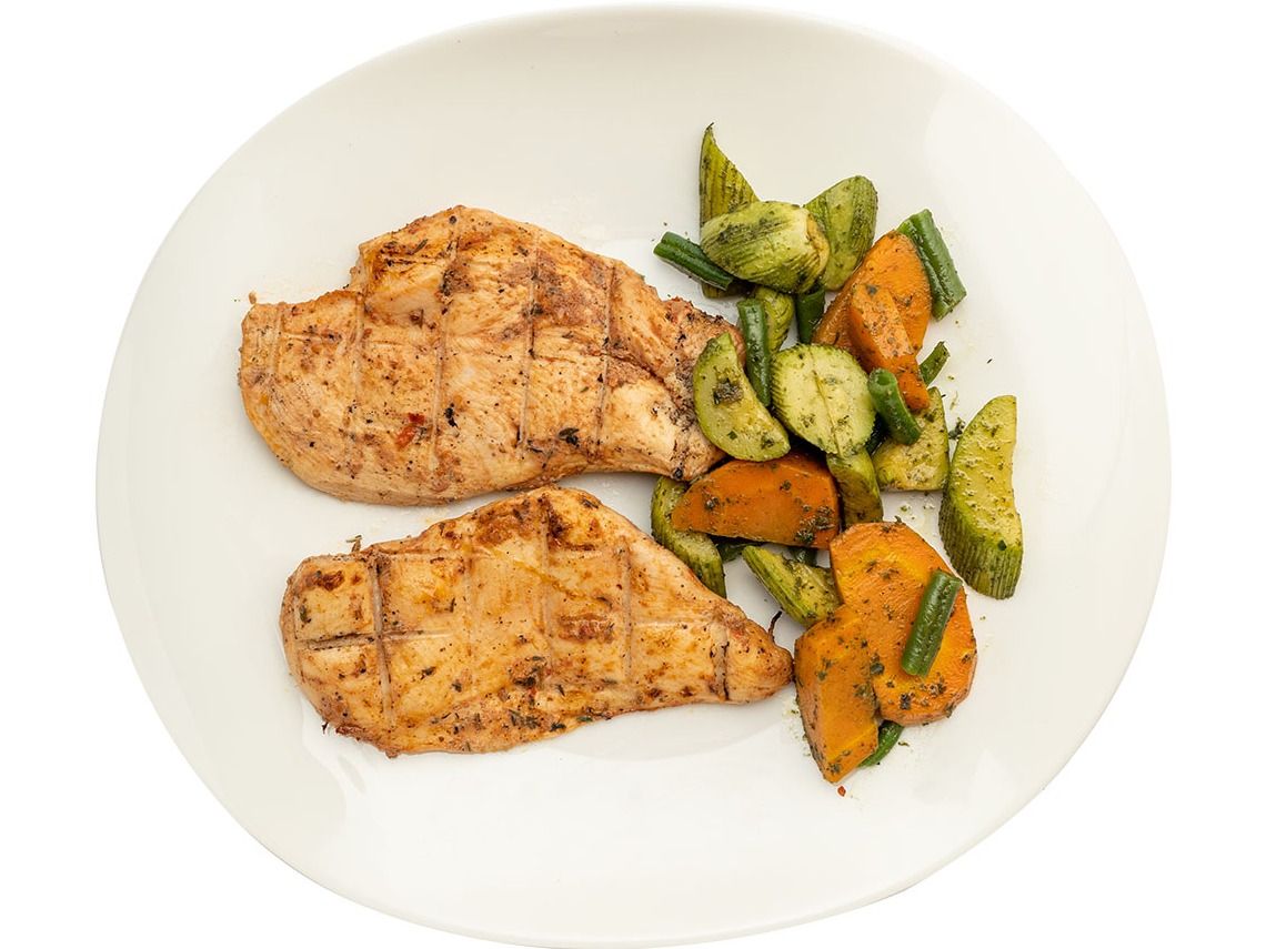 Grilled Chicken Breast Meal 2 Pcs
