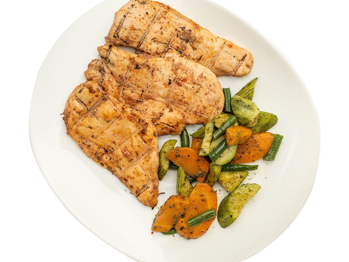 3 Grilled Chicken Breast Meal