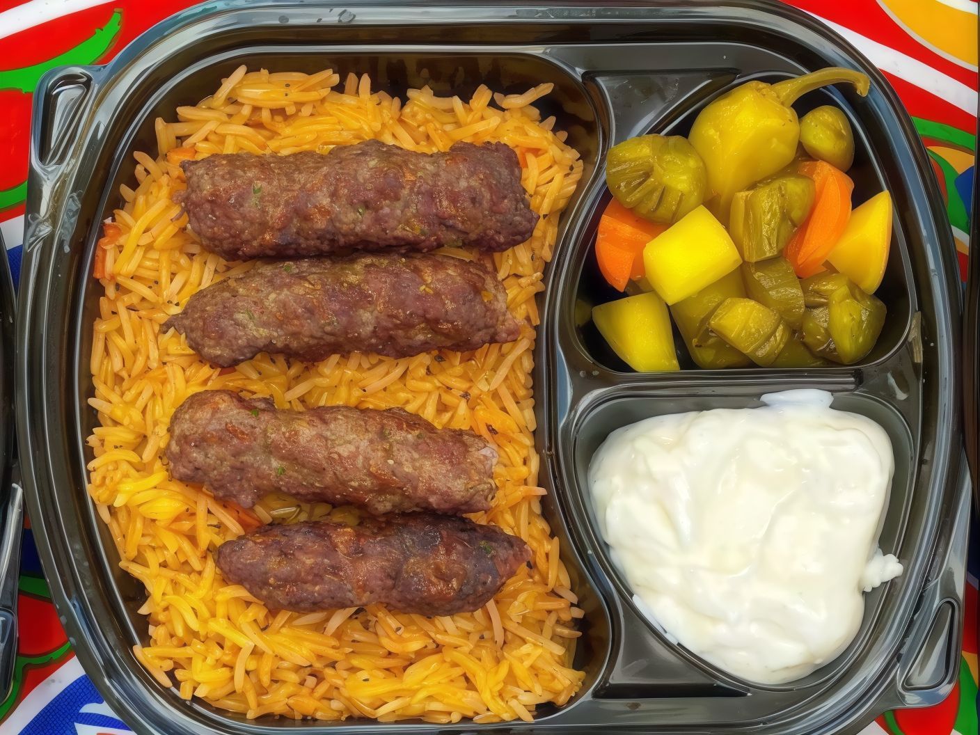 Grilled Kofta Meal