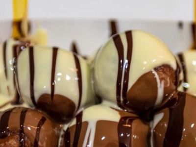 Zalabia With Nutella And White Chocolate