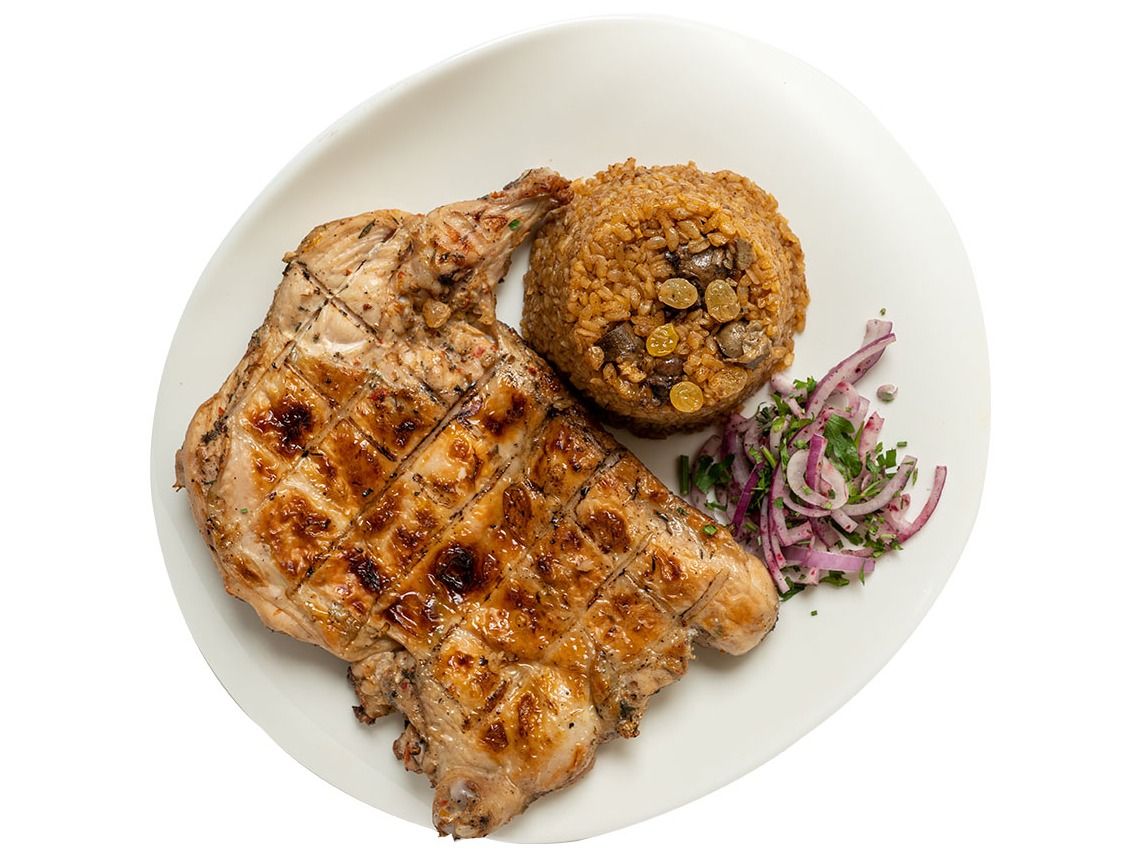 Half Grilled Chicken Meal