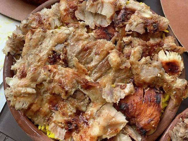 Large Hamza Chicken Shawarma Fatteh