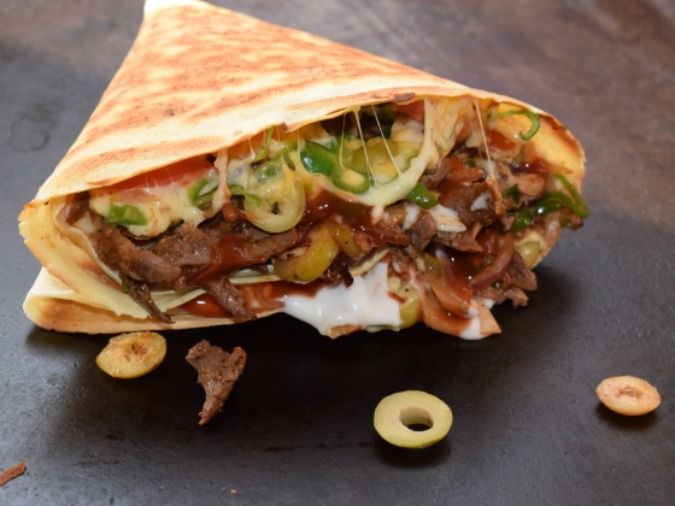 Mix Shawarma Crepe