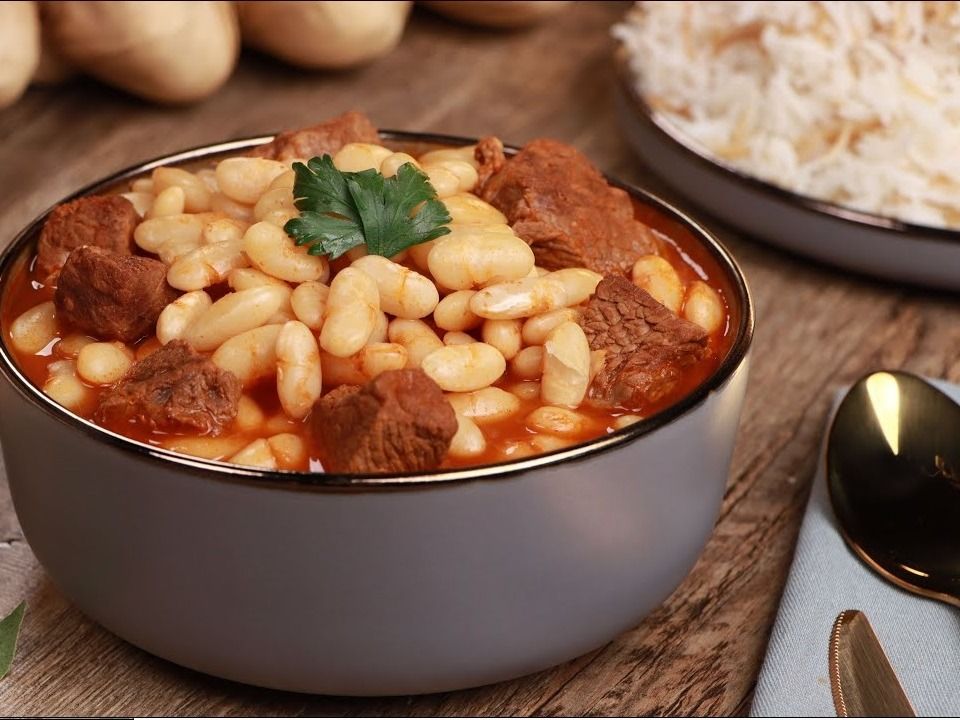 White Beans With Meat