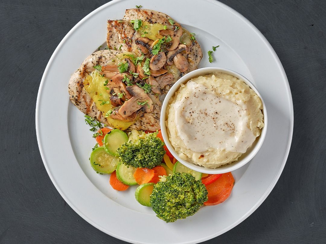 Grilled Chicken Portobello