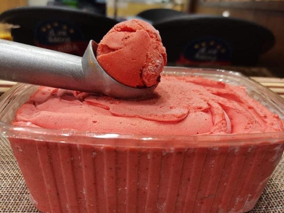 Strawberry Ice Cream Liter