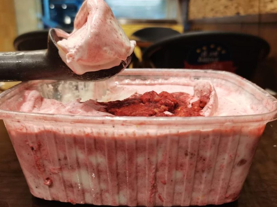 Berry Yogurt Ice Cream Liter