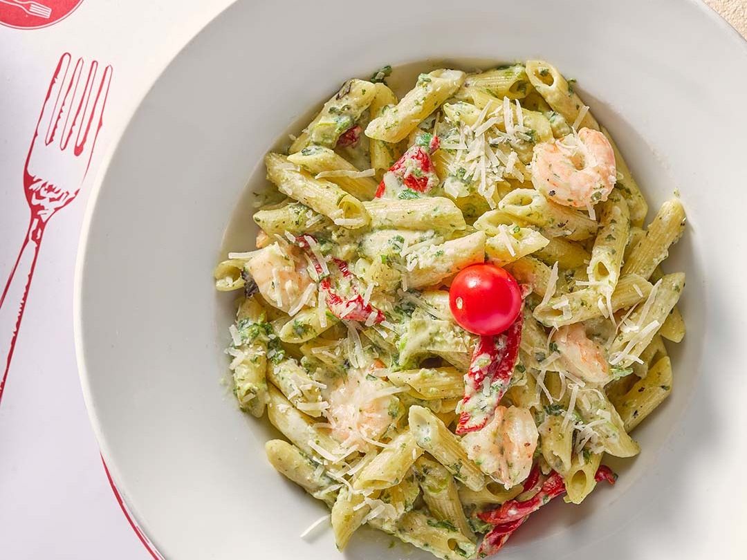 Tuscan Shrimp Pasta