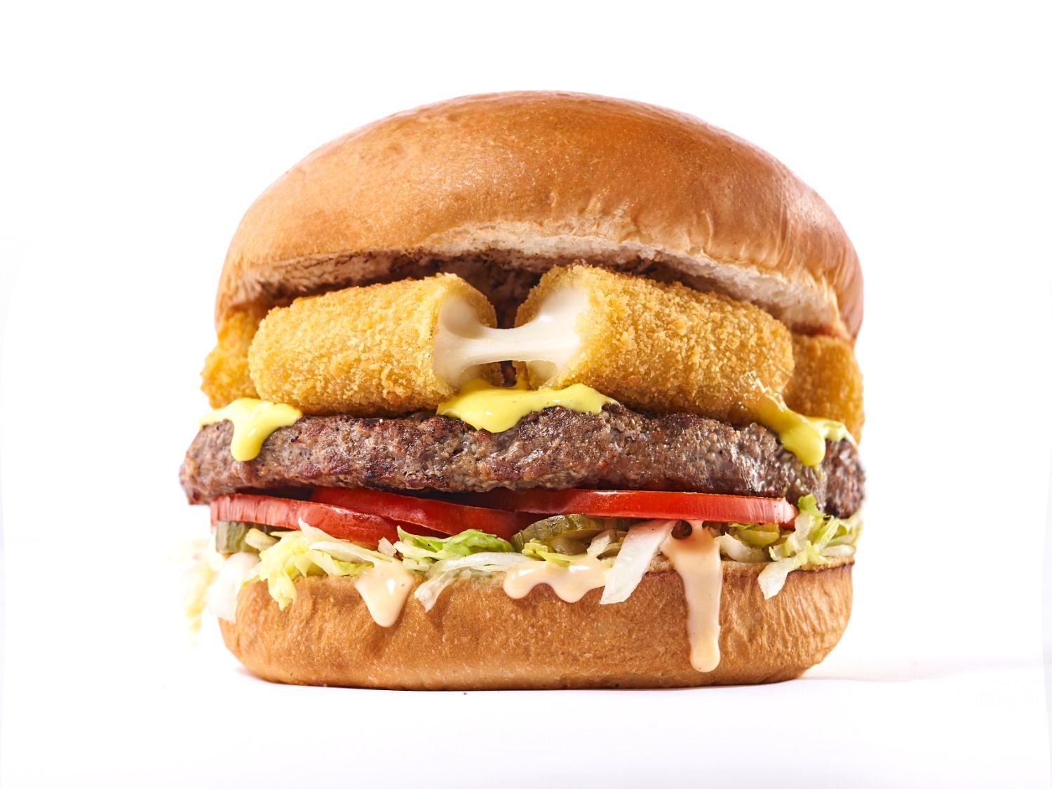 Mozarella Sticks Burger