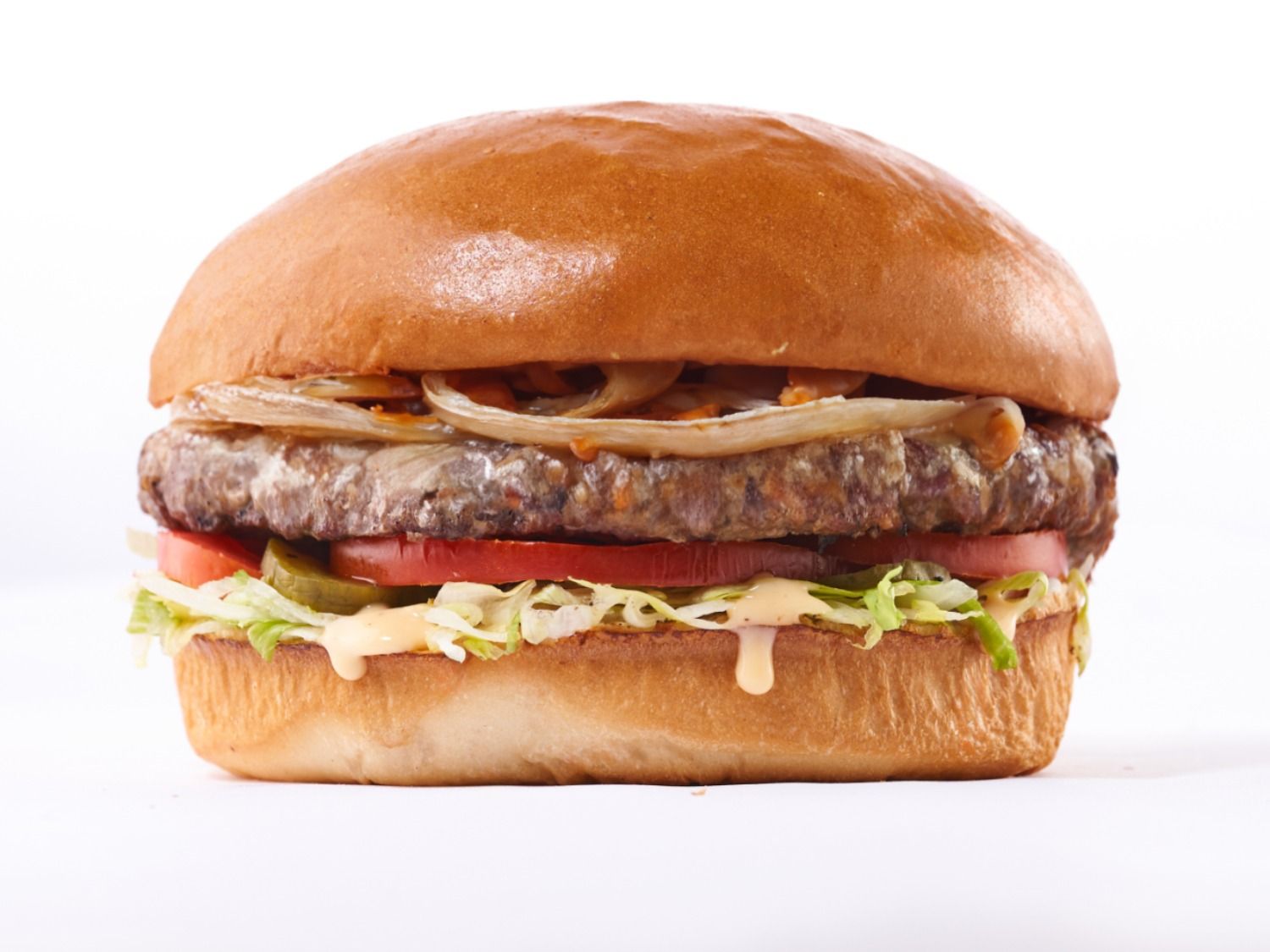 Caramelized Onion Burger