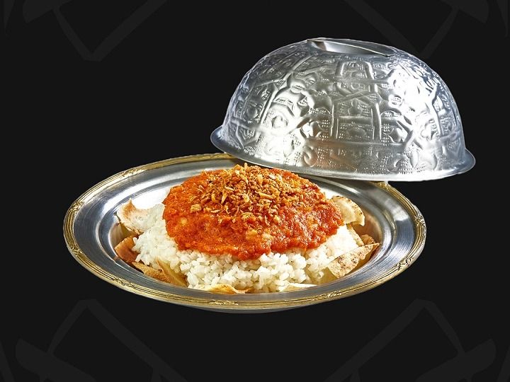 Fattah with Vinegar and Garlic