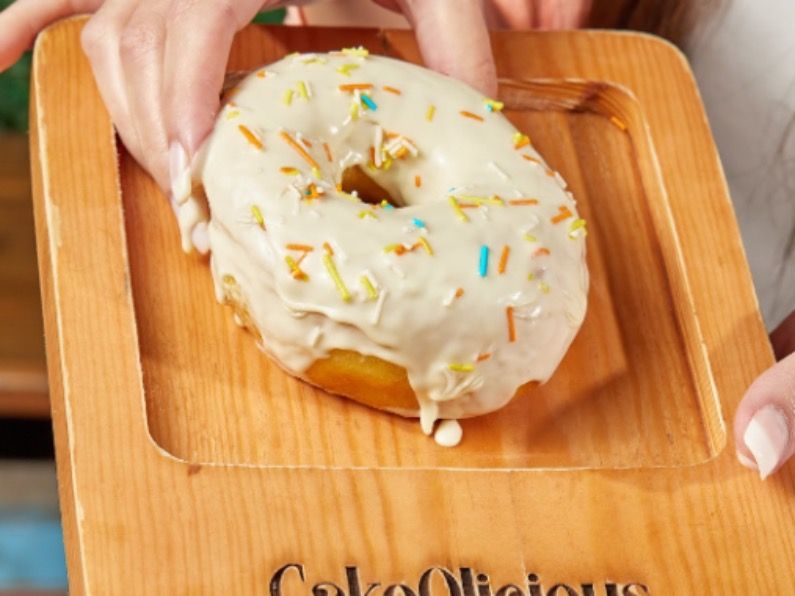 White Chocolate Donut