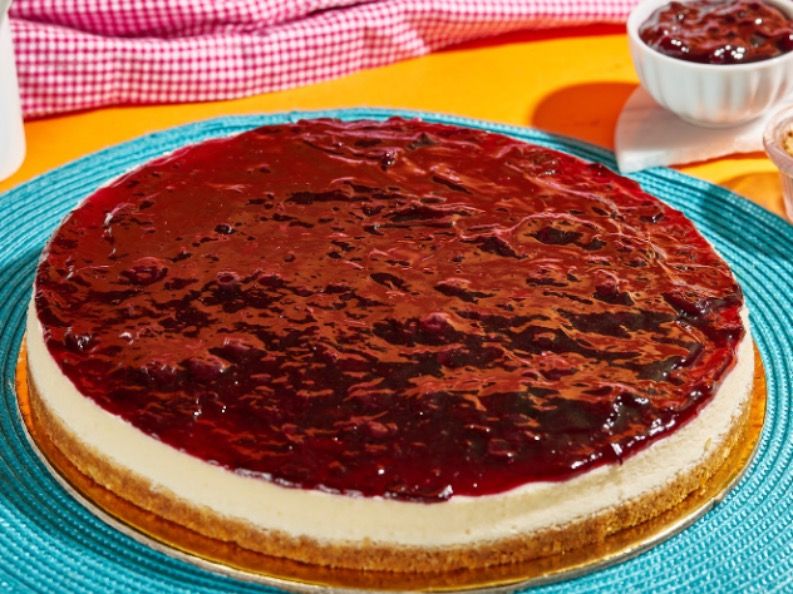 Blueberry Cheesecake Torte