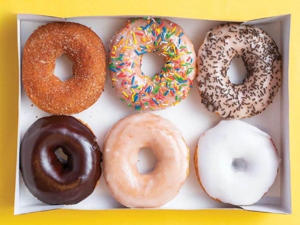 6 Piece Original Half Doughnut Dozen
