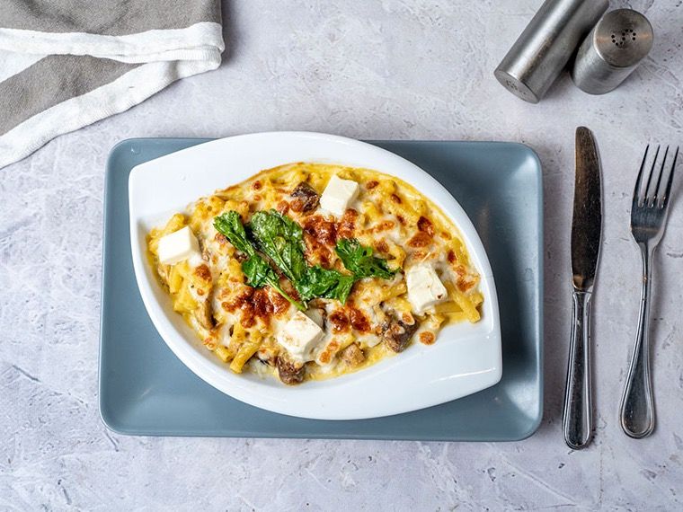 مكرونة بشاميل فورنو