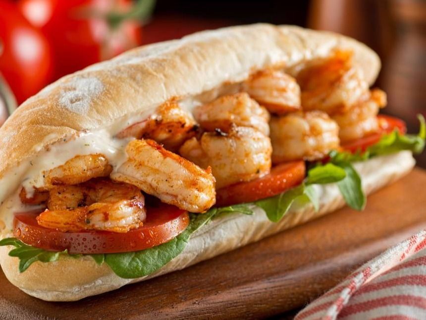 Shrimp Sandwich