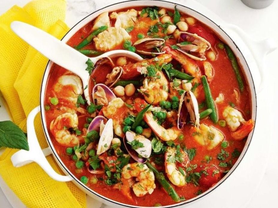 Red Seafood Casserole
