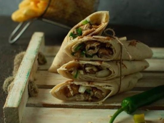 لفائف دجاج مقلى