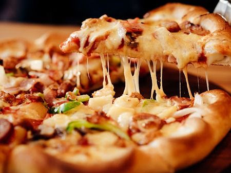 minced meat pizza