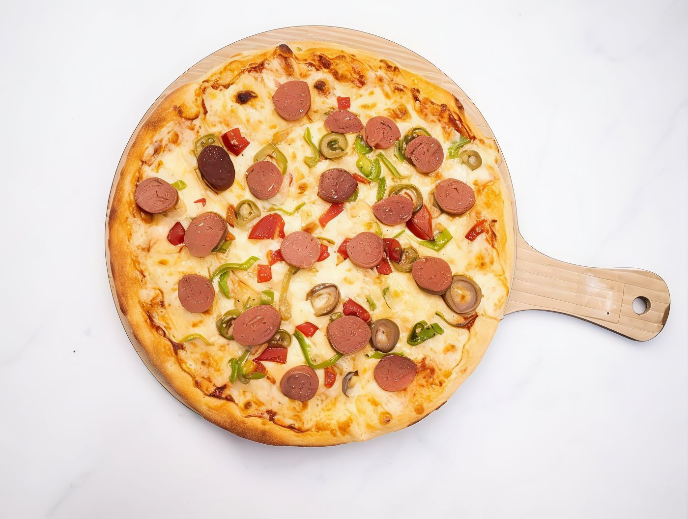 Hot Dog Pizza