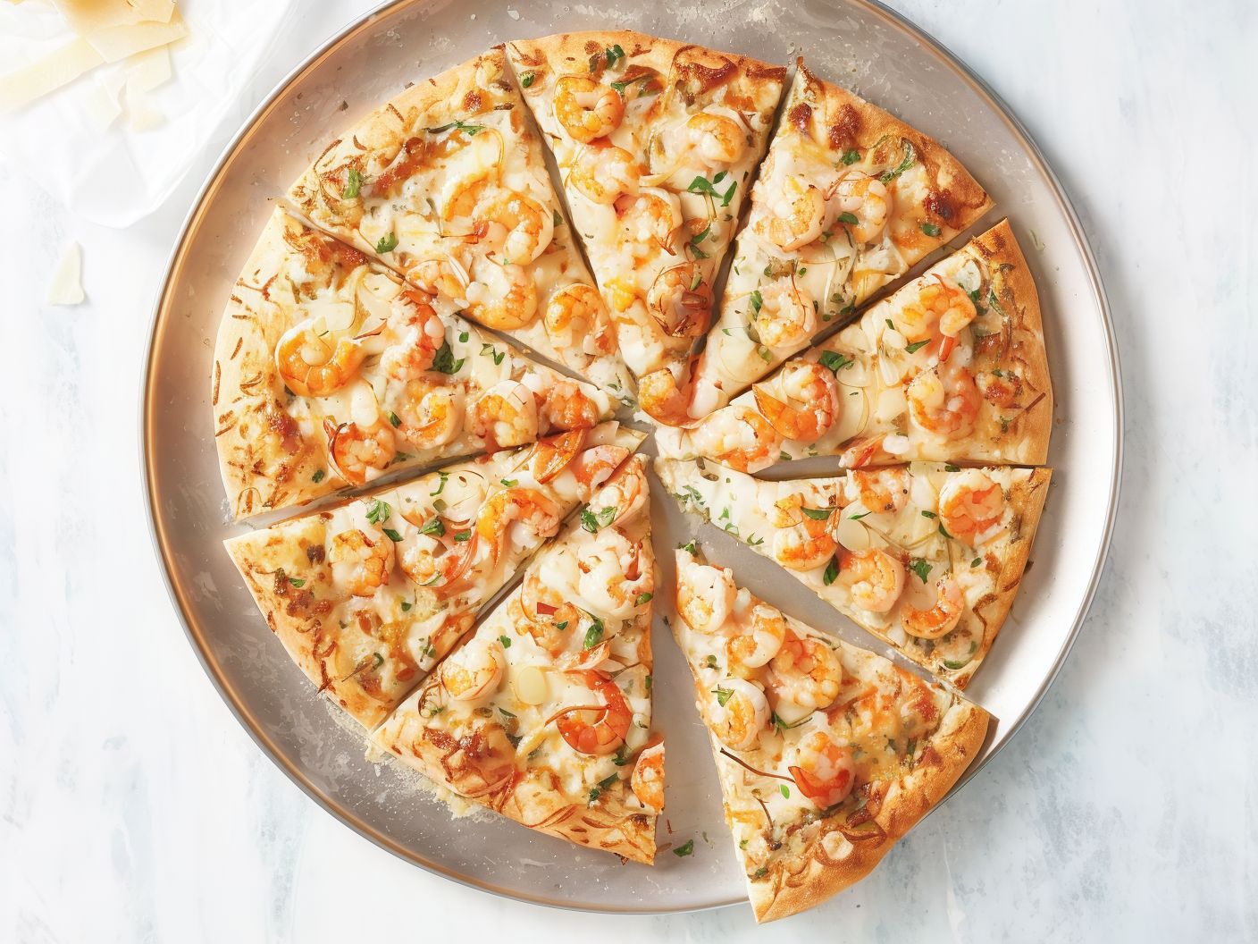 shrimp pizza