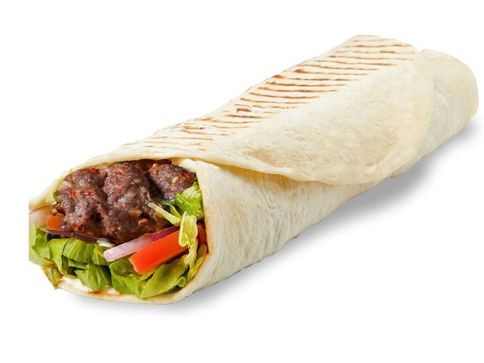 charcoal grilled kofta sandwich