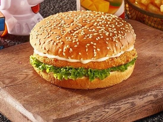 cheese chicken burger