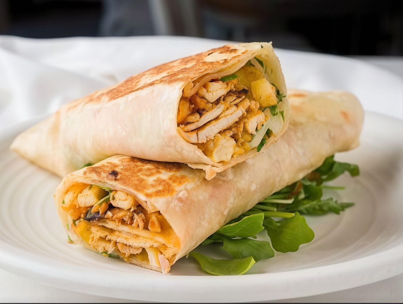 Large Syrian Chicken Shawarma Sandwich