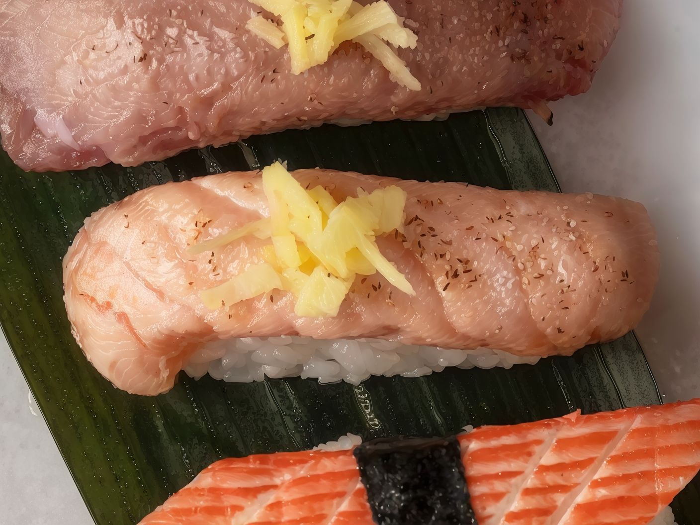 Seared Salmon Nigiri