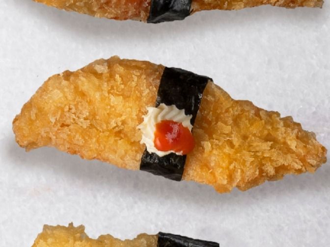 Salmon Tempura Nigiri