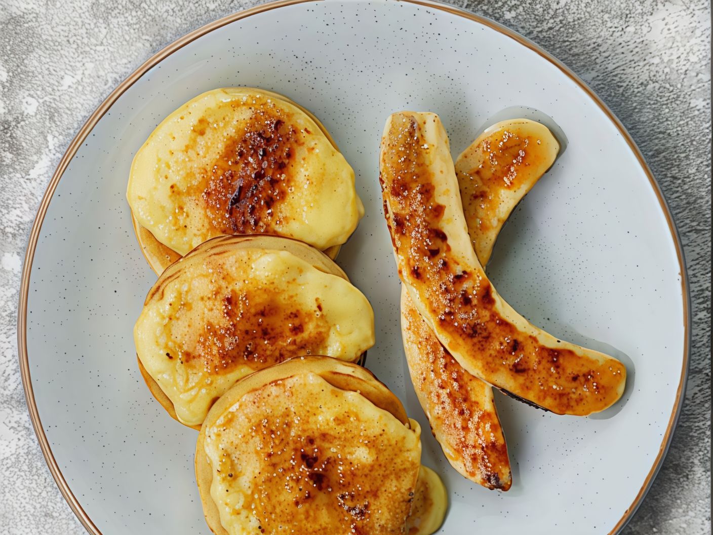 Creme Brulee Pancakes