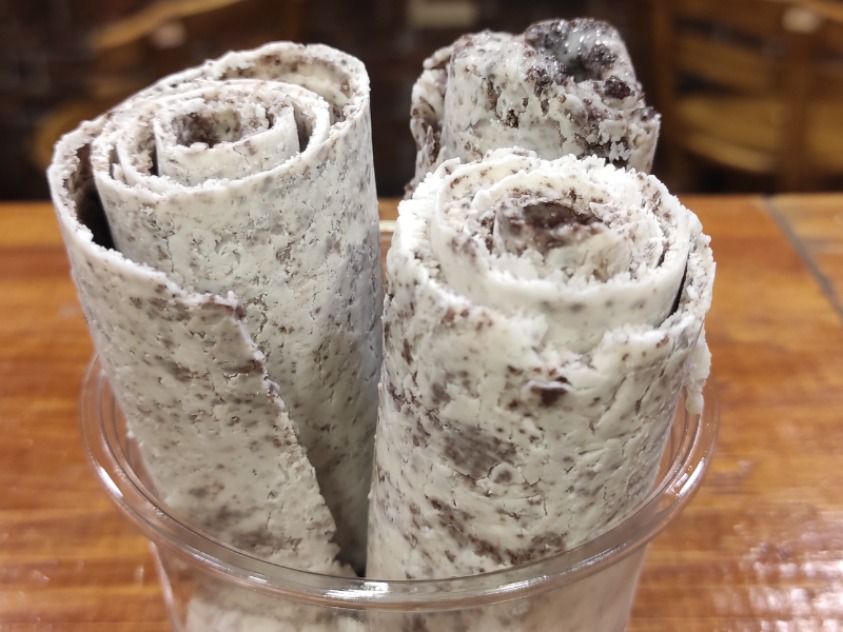 Twix Chocolate Cake Roll
